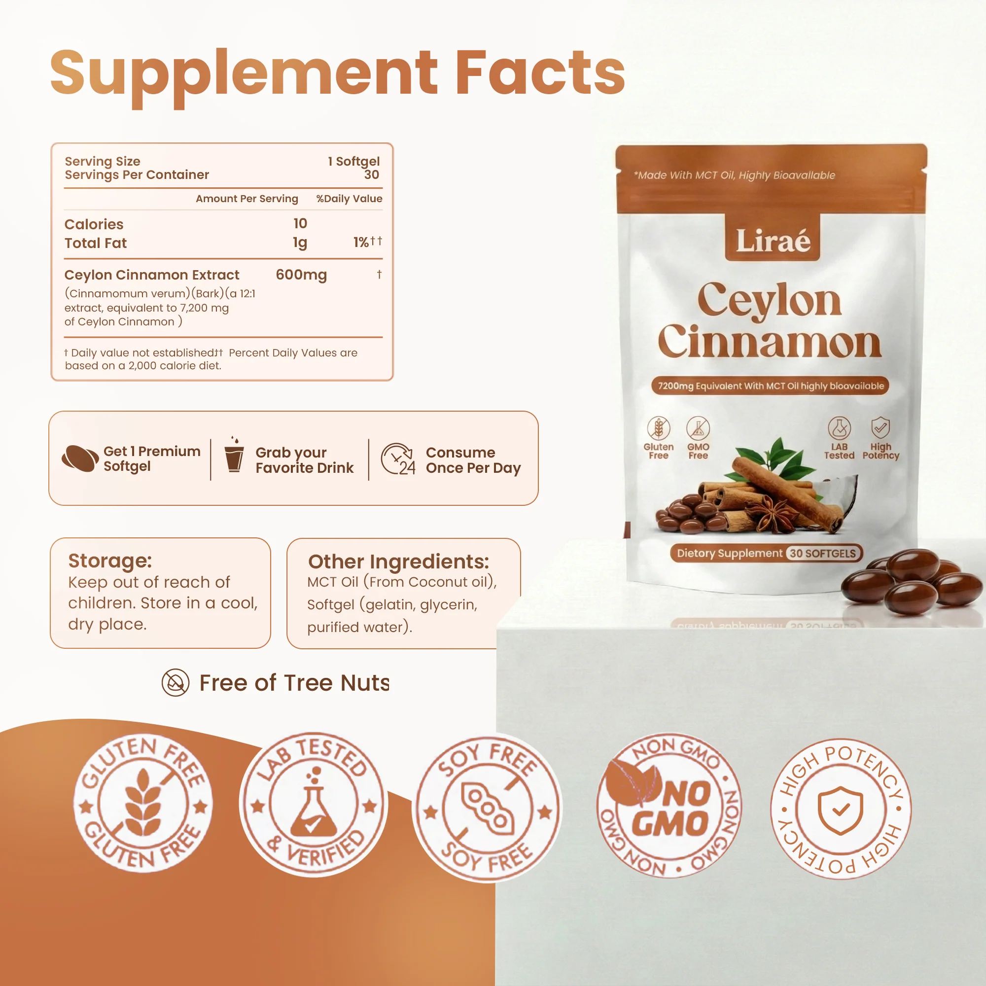 2 Month Ceylon Cinnamon Supply - Image 4